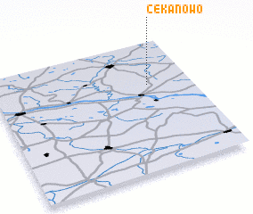 3d view of Cekanowo