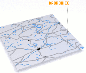 3d view of Dąbrowice