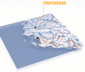 3d view of Fier-Shegan