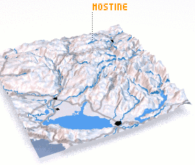 3d view of Mostine