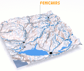 3d view of Femića Krš