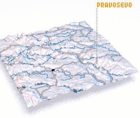 3d view of Pravoševo