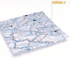 3d view of Sandalj