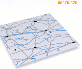 3d view of Kościuszki