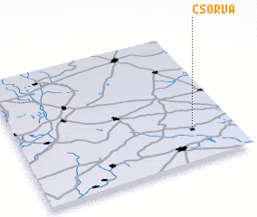 3d view of Csorva