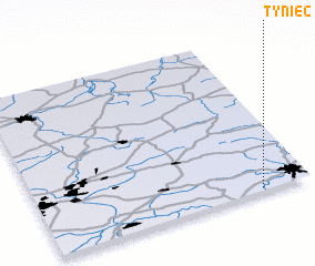 3d view of Tyniec