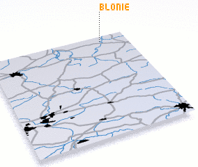 3d view of Błonie