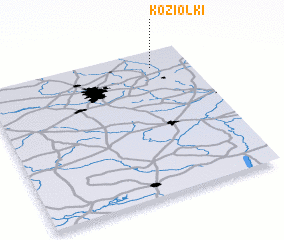 3d view of Koziołki