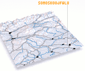 3d view of Somoskőújfalu