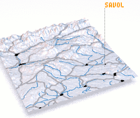 3d view of Šávolʼ