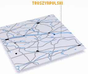 3d view of Troszyn Polski