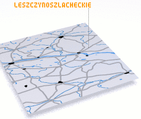 3d view of Leszczyno Szlacheckie