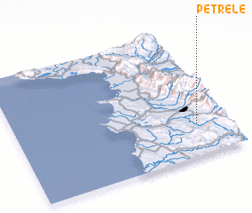 3d view of Petrelë