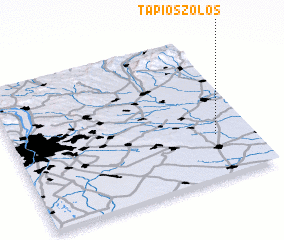 3d view of Tápiószőlős