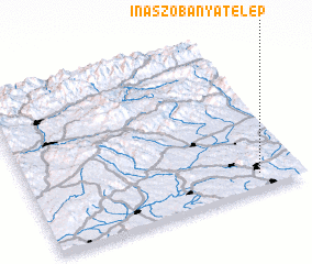 3d view of Inászóbányatelep