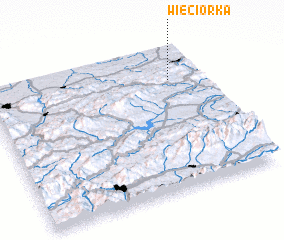 3d view of Więciórka