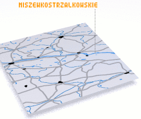 3d view of Miszewko Strzałkowskie