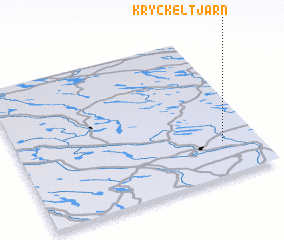 3d view of Kryckeltjärn