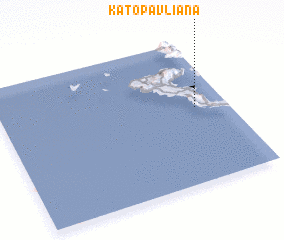 3d view of Káto Pavliána