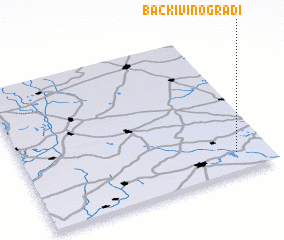 3d view of Bački Vinogradi