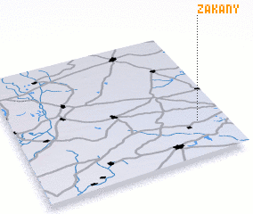 3d view of Zákány