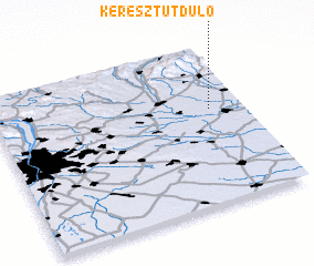 3d view of Keresztútdůlő