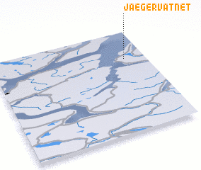 3d view of Jægervatnet