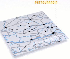 3d view of Petrovaradin