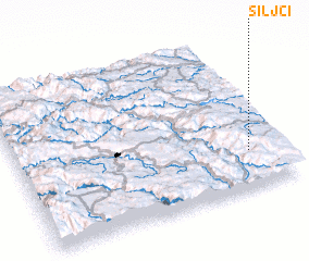 3d view of Šiljci