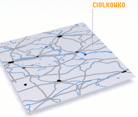 3d view of Ciołkówko