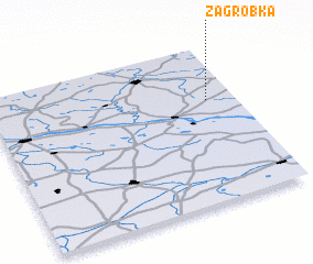 3d view of Zagróbka