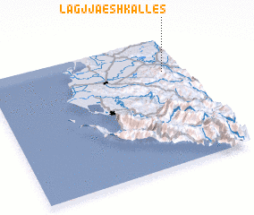 3d view of Lagjja e Shkallës