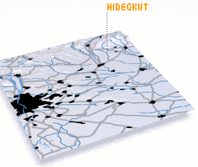 3d view of Hidegkút