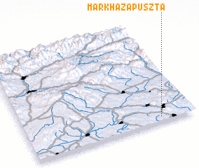 3d view of Márkházapuszta