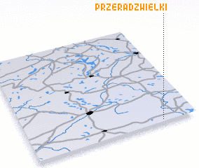 3d view of Przeradz Wielki