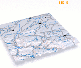 3d view of Lipik