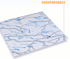 3d view of Vännforsbäck