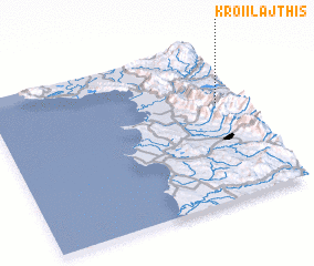 3d view of Kroi i Lajthis