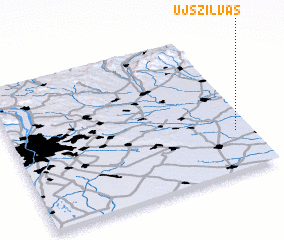 3d view of Újszilvás