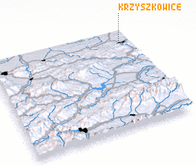 3d view of Krzyszkowice
