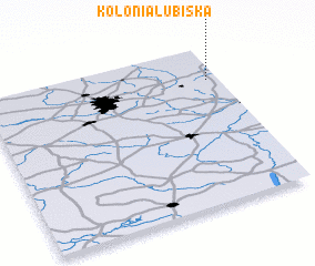 3d view of Kolonia Lubiska