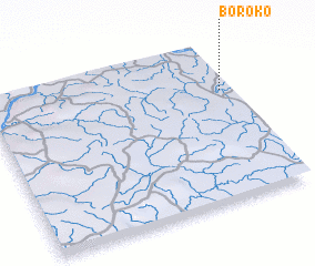 3d view of Boroko