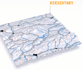 3d view of Rzeszotary