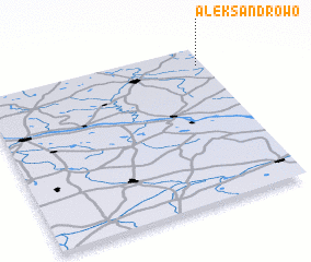 3d view of Aleksandrowo