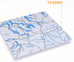 3d view of Tiléguey