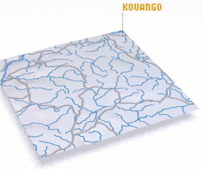 3d view of Kouango