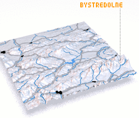 3d view of Bystre Dolne