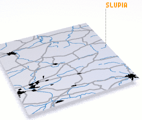 3d view of Słupia