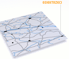 3d view of Osiek Trzeci