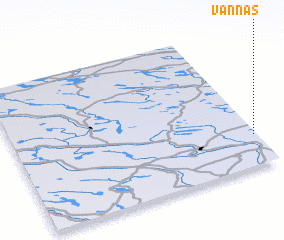 3d view of Vännäs